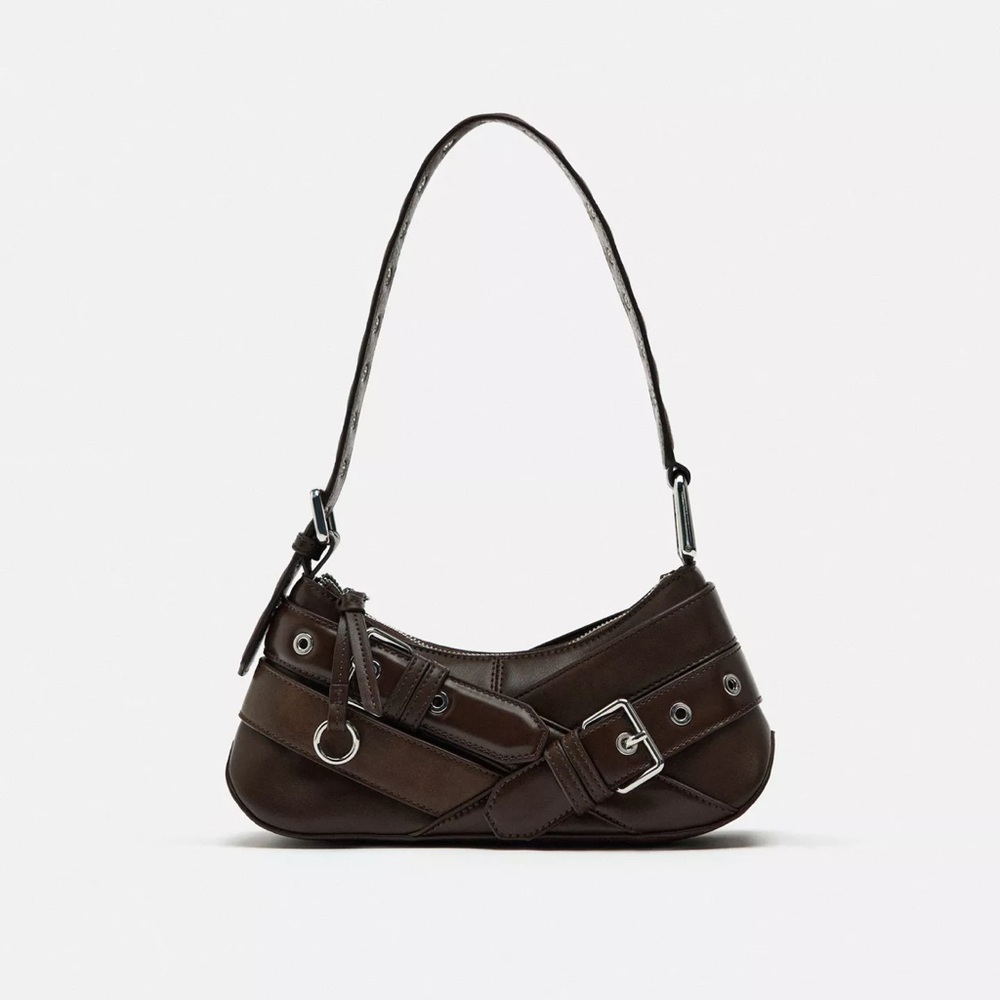 BELT DETAIL SHOULDER BAG